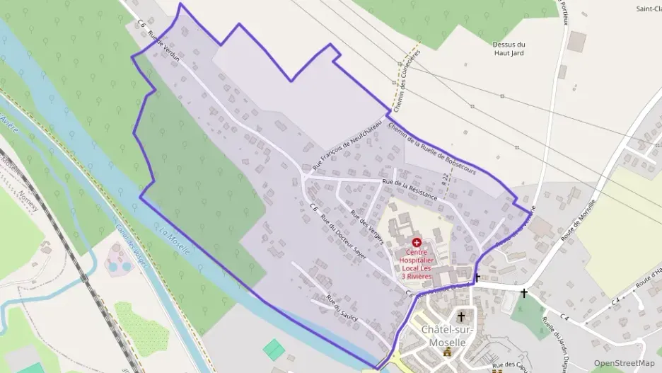 Maison 150 m² six pièces à vendre à Châtel-sur-Moselle