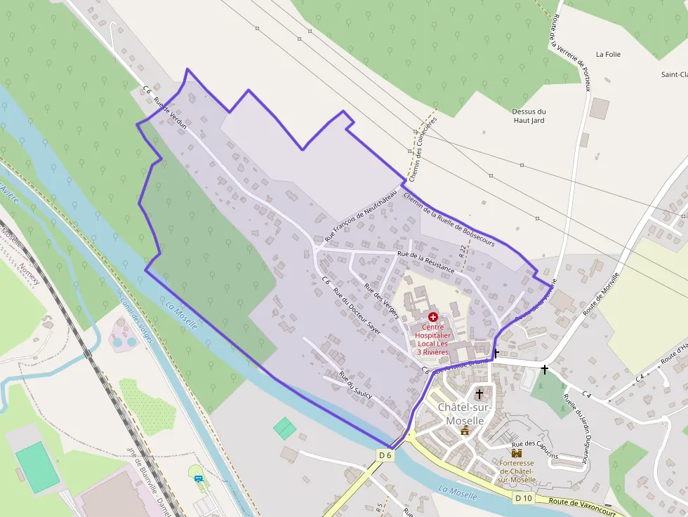 Maison 87 m² quatre pièces à vendre à Châtel-sur-Moselle