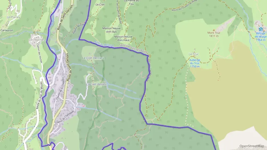 Maison 80 m² trois pièces à vendre à Les Contamines-Montjoie