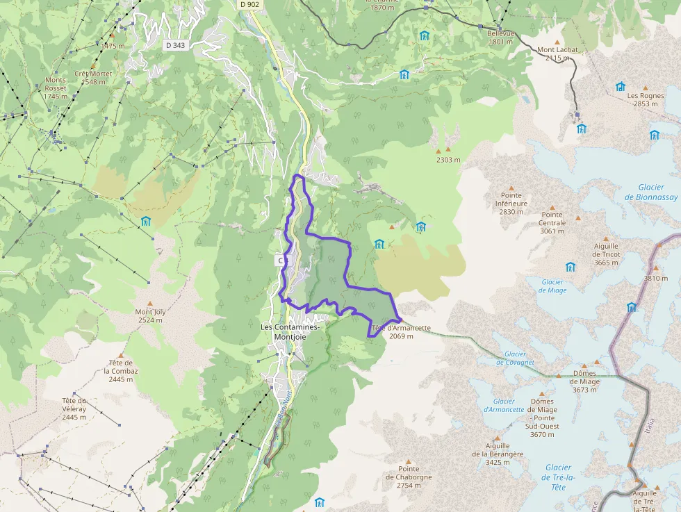 Maison 80 m² trois pièces à vendre à Les Contamines-Montjoie