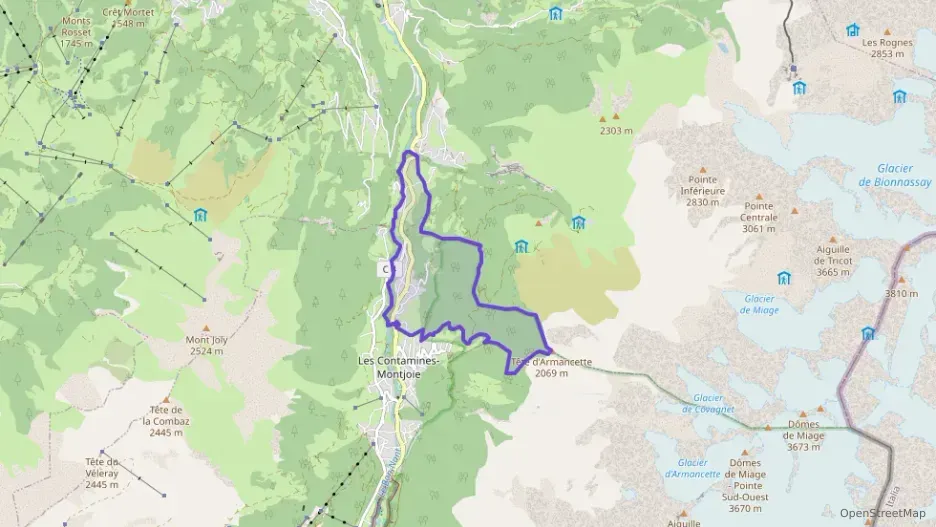 Maison 80 m² trois pièces à vendre à Les Contamines-Montjoie