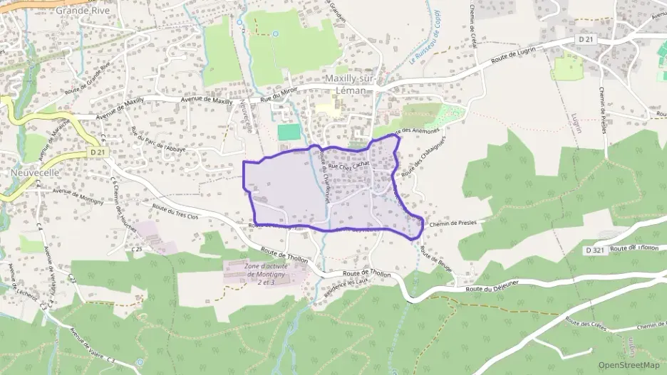 Maison 107 m² cinq pièces à vendre à Maxilly-sur-Léman Maison 107 m² cinq pièces à vendre à Maxilly-sur-Léman