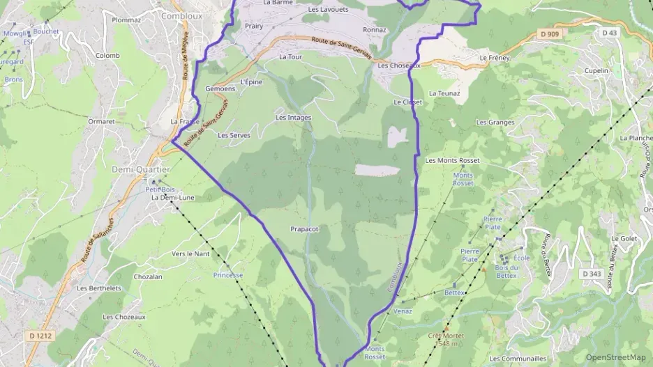 Maison 150 m² six pièces à vendre à Combloux Maison 150 m² six pièces à vendre à Combloux