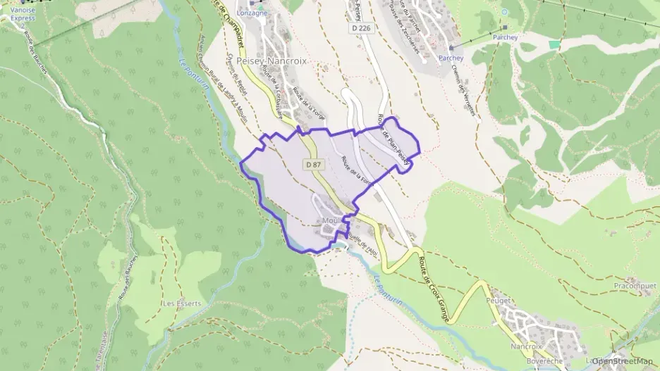Maison 70 m² trois pièces à vendre à Peisey-Nancroix Maison 70 m² trois pièces à vendre à Peisey-Nancroix