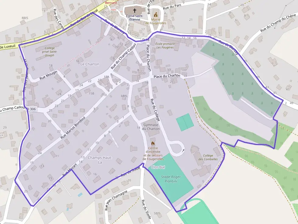 Maison 80 m² quatre pièces à vendre à Fougerolles-Saint-Valbert