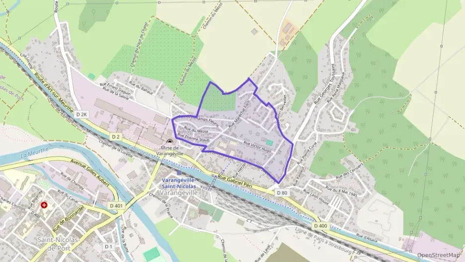 Maison 86 m² quatre pièces à vendre à Varangéville