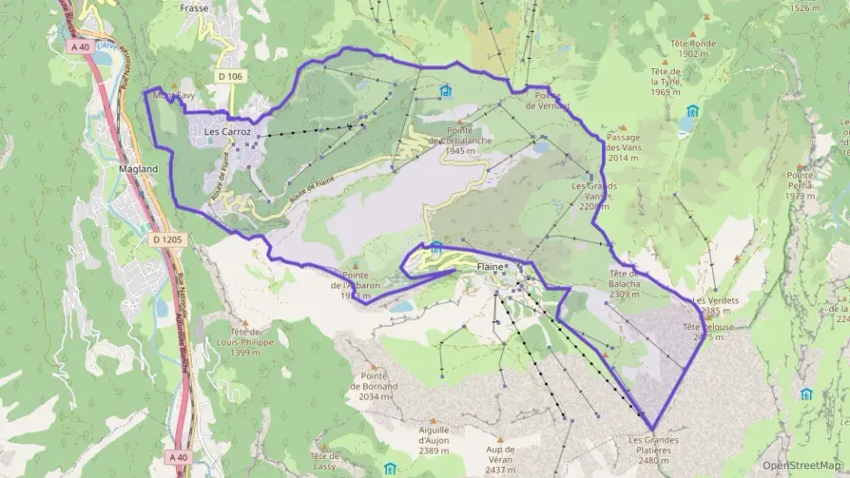 Maison 180 m² six pièces à vendre à Arâches-la-Frasse