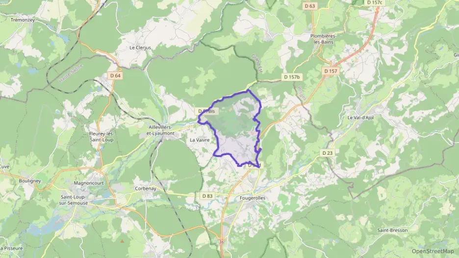 Maison 134 m² cinq pièces à vendre à Fougerolles-Saint-Valbert