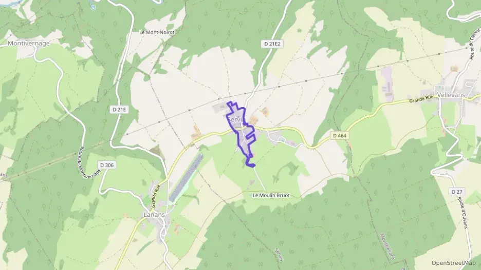 Maison 87 m² trois pièces à vendre à Servin Maison 87 m² trois pièces à vendre à Servin