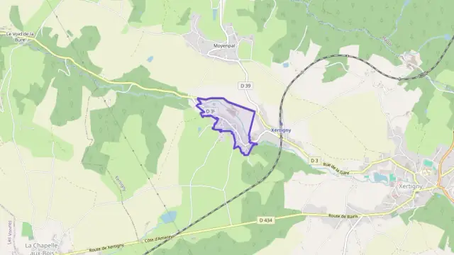 Maison 52 m² trois pièces à vendre à Xertigny