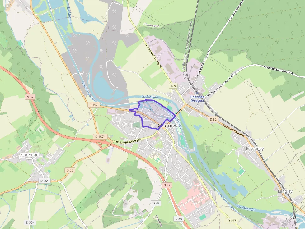 Maison 82 m² quatre pièces à vendre à Charmes