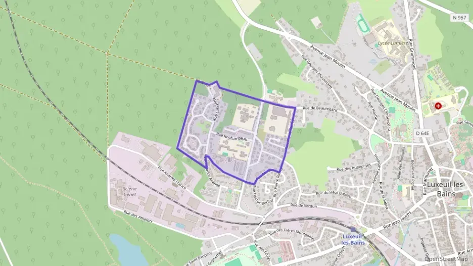 Maison 123 m² six pièces à vendre à Luxeuil-les-Bains