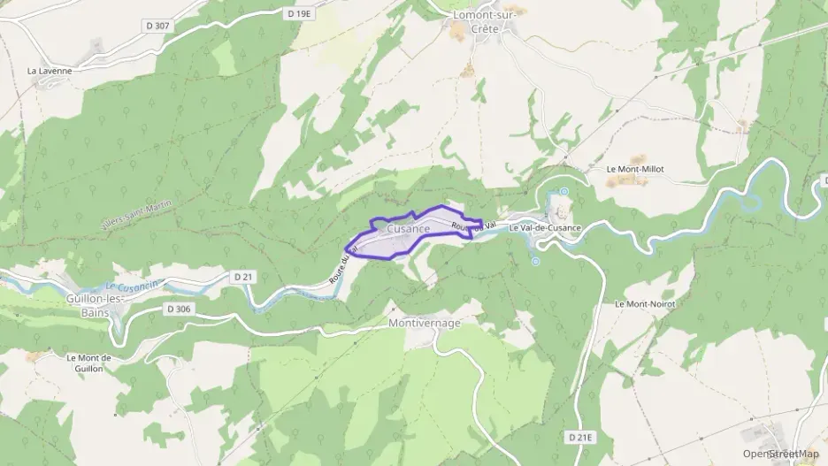 Maison 105 m² quatre pièces à vendre à Cusance