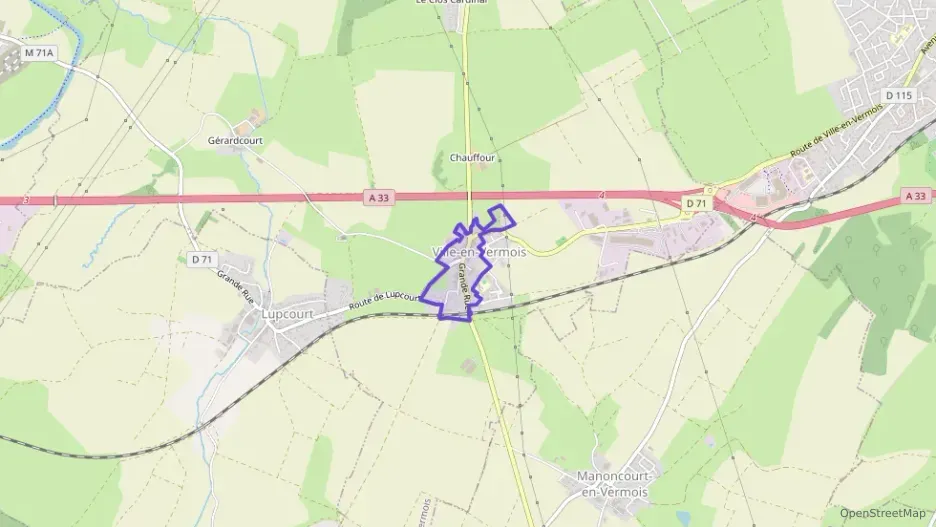 Maison 92 m² quatre pièces à vendre à Ville-en-Vermois