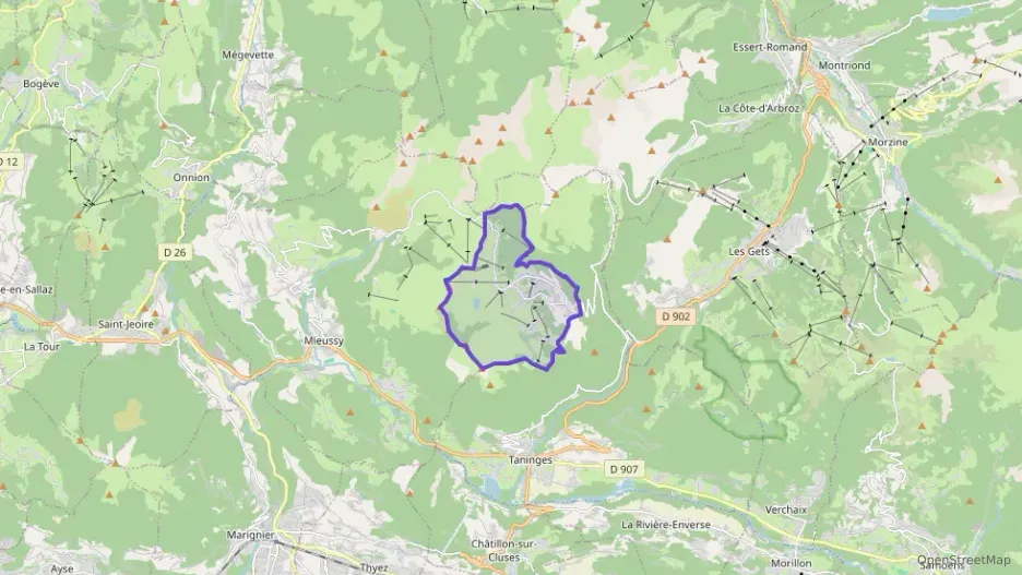 Maison 75 m² quatre pièces à vendre à Taninges