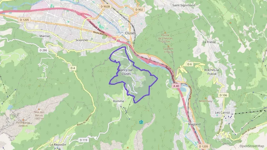 Maison 53 m² trois pièces à vendre à Nancy-sur-Cluses