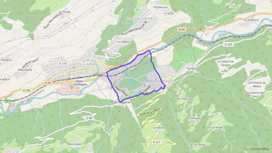 Maison 90 m² deux pieces à vendre à La Plagne-Tarentaise Maison 90 m² deux pieces à vendre à La Plagne-Tarentaise