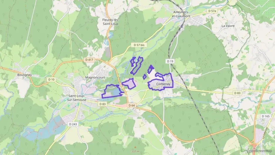 Maison 84 m² quatre pièces à vendre à Corbenay