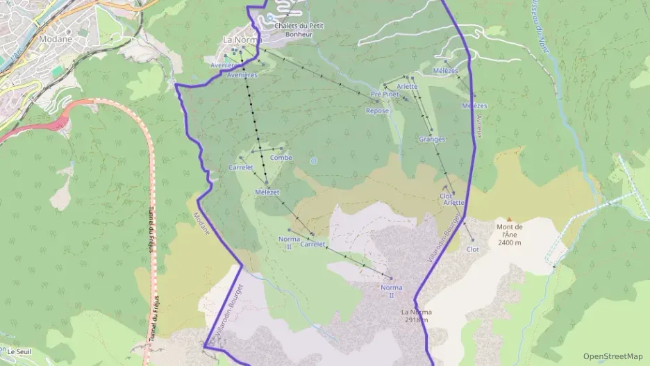 Maison 117 m² cinq pièces à vendre à Villarodin-Bourget Maison 117 m² cinq pièces à vendre à Villarodin-Bourget