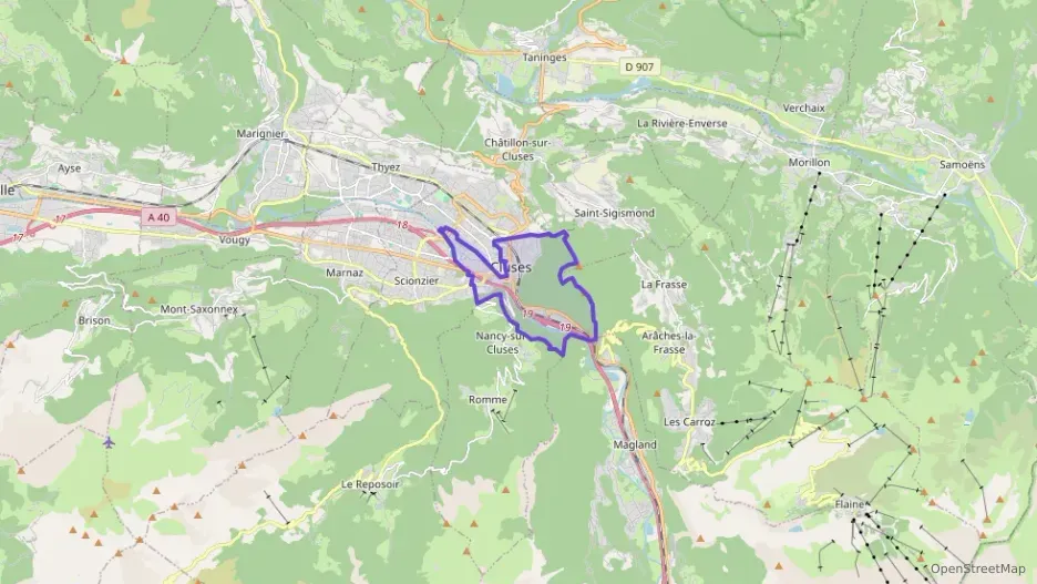 Maison 115 m² quatre pièces à vendre à Cluses