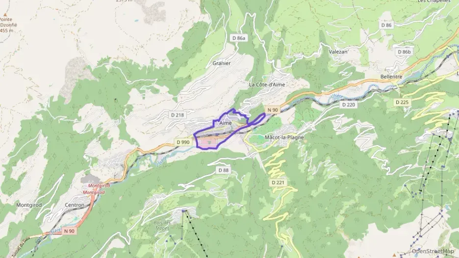 Maison 59 m² trois pièces à vendre à Aime-la-Plagne