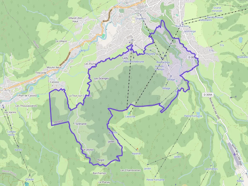 Maison 99 m² trois pièces à vendre à Megève