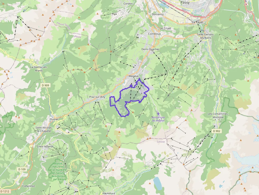 Maison 99 m² trois pièces à vendre à Megève