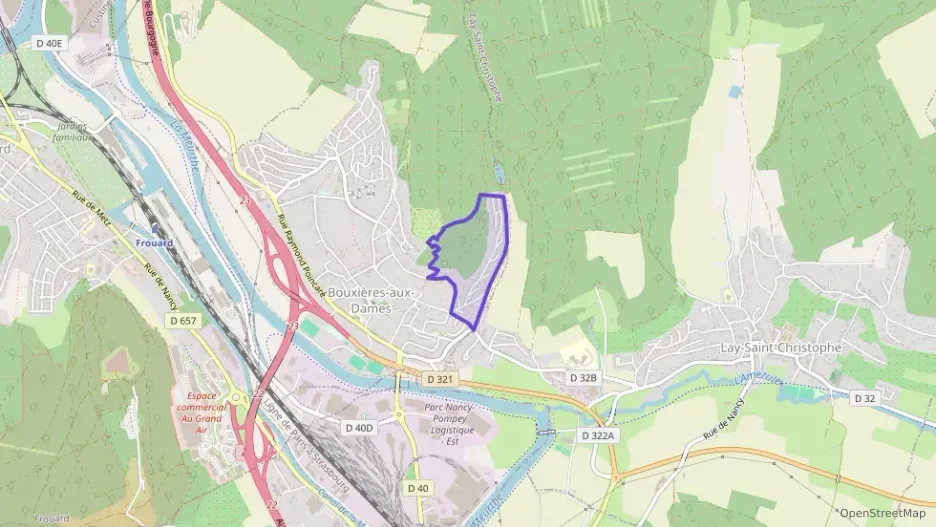 Maison 109 m² quatre pièces à vendre à Bouxières-aux-Dames