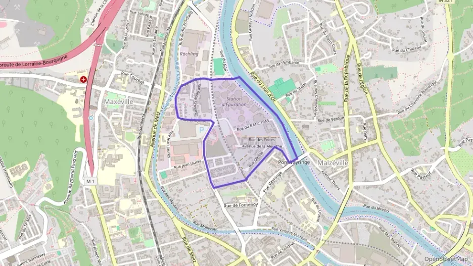 Maison 60 m² trois pièces à vendre à Maxéville Maison 60 m² trois pièces à vendre à Maxéville