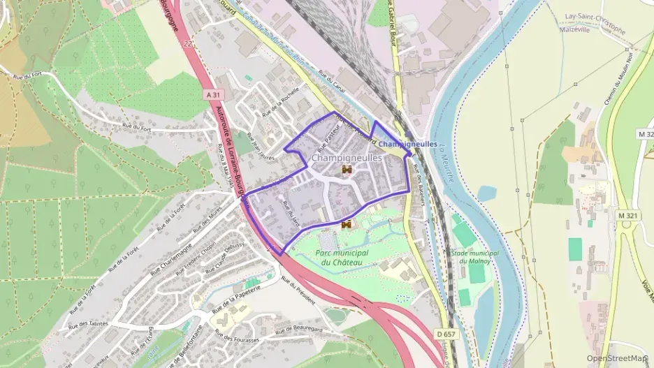 Maison 80 m² quatre pièces à vendre à Champigneulles