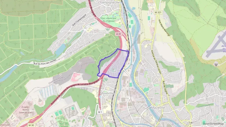 Maison 73 m² trois pièces à vendre à Maxéville