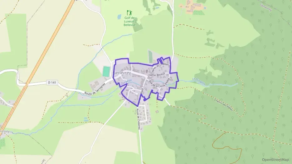 Maison 80 m² trois pièces à vendre à Genevrey Maison 80 m² trois pièces à vendre à Genevrey