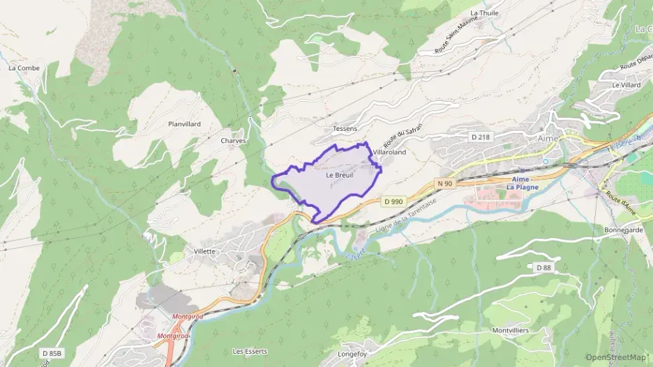 Maison 73 m² trois pièces à vendre à Aime-la-Plagne