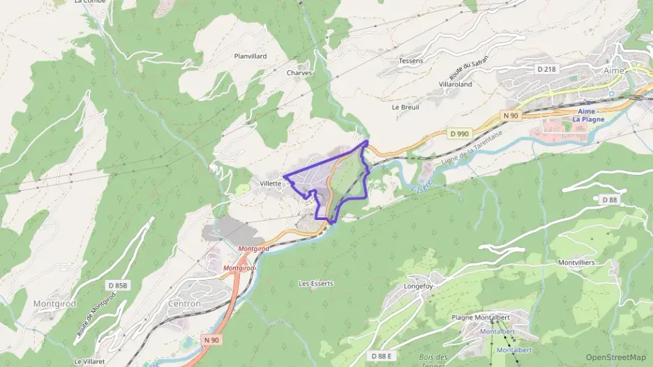 Maison 122 m² quatre pièces à vendre à Aime-la-Plagne Maison 122 m² quatre pièces à vendre à Aime-la-Plagne