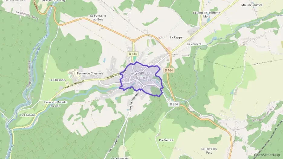 Maison 70 m² quatre pièces à vendre à La Vôge-les-Bains