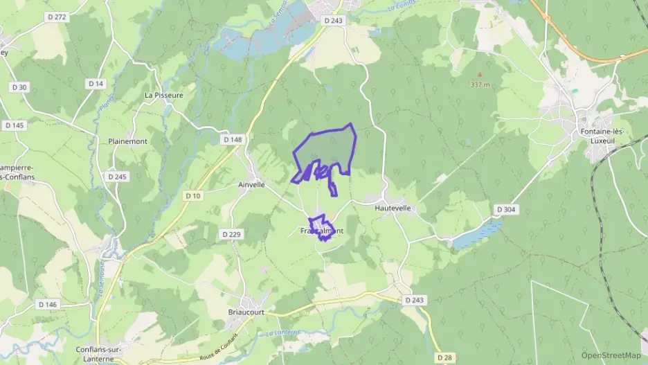 Maison 110 m² quatre pièces à vendre à Francalmont