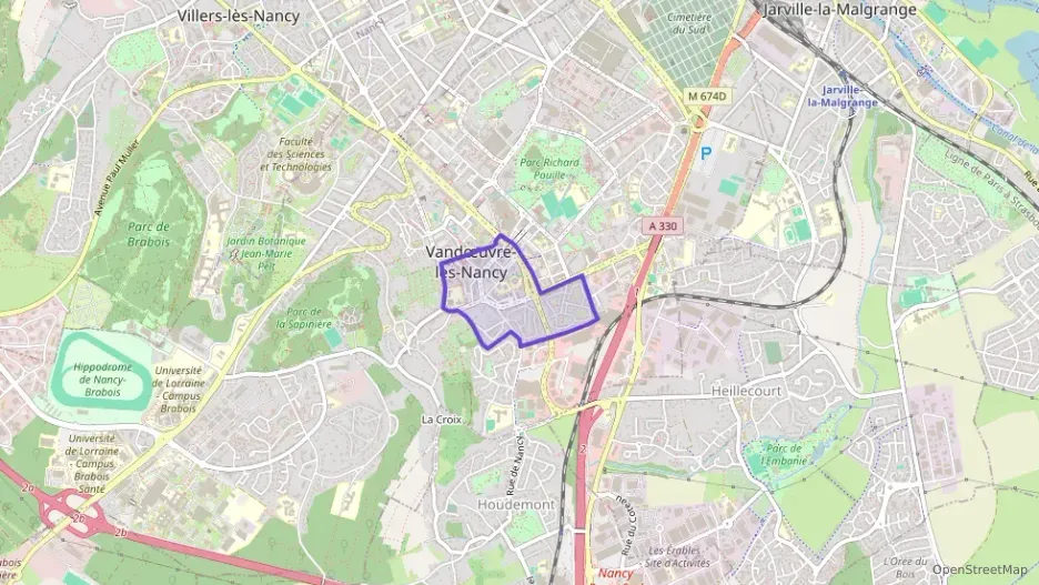 Maison 93 m² cinq pièces à vendre à Vandœuvre-lès-Nancy