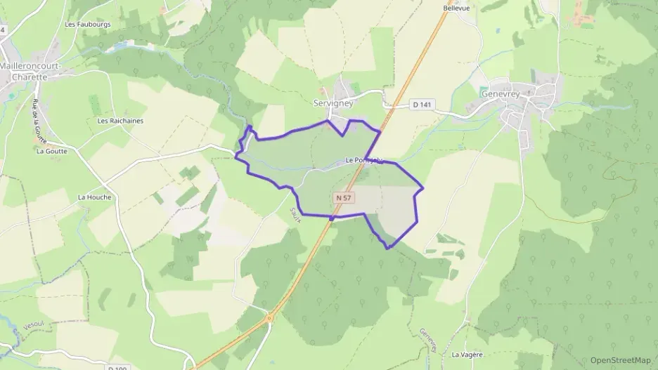 Maison 110 m² quatre pièces à vendre à Servigney