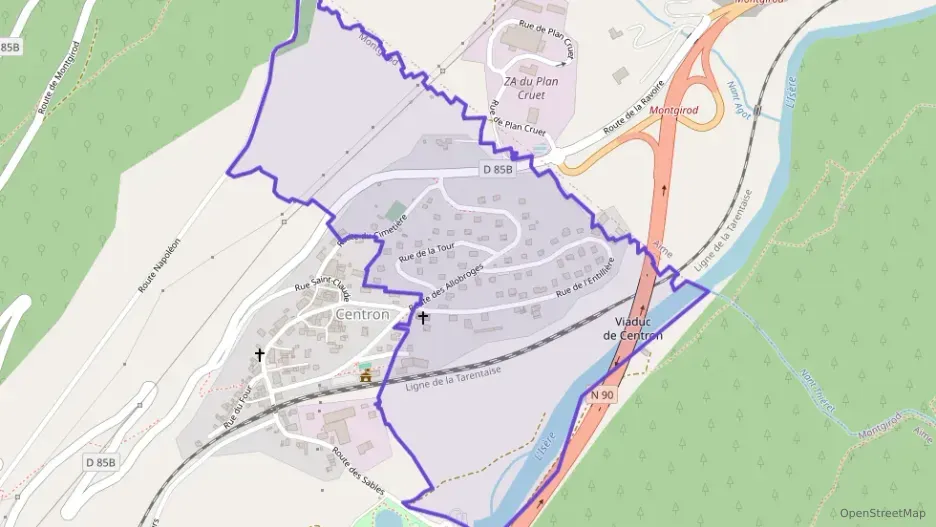 Maison 97 m² quatre pièces à vendre à Aime-la-Plagne Maison 97 m² quatre pièces à vendre à Aime-la-Plagne