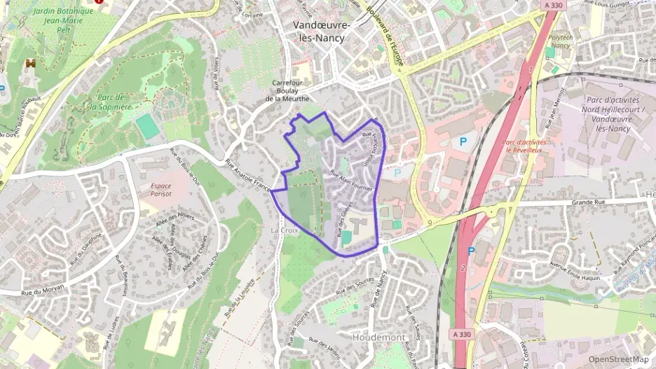 Maison 100 m² cinq pièces à vendre à Vandœuvre-lès-Nancy