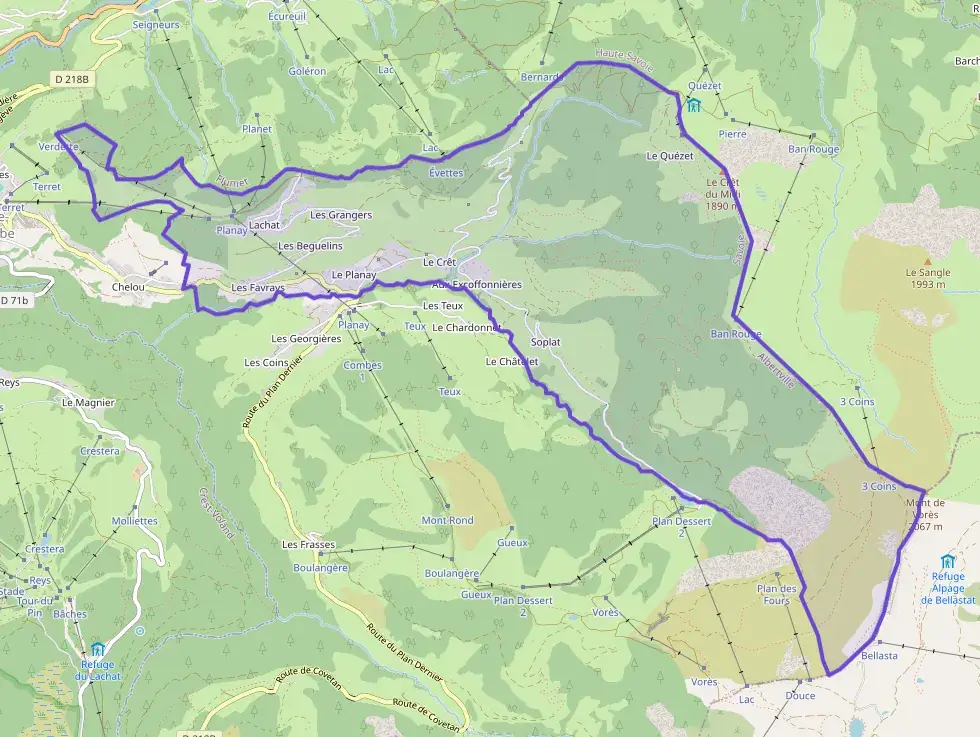 Maison 86 m² quatre pièces à vendre à Notre-Dame-de-Bellecombe