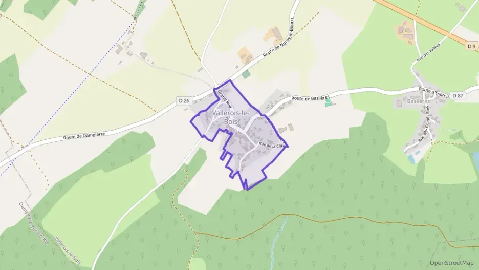 Maison 120 m² trois pièces à vendre à Vallerois-le-Bois