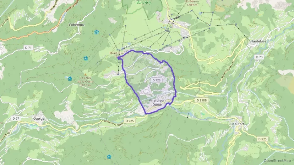 Maison 90 m² trois pièces à vendre à Villard-sur-Doron