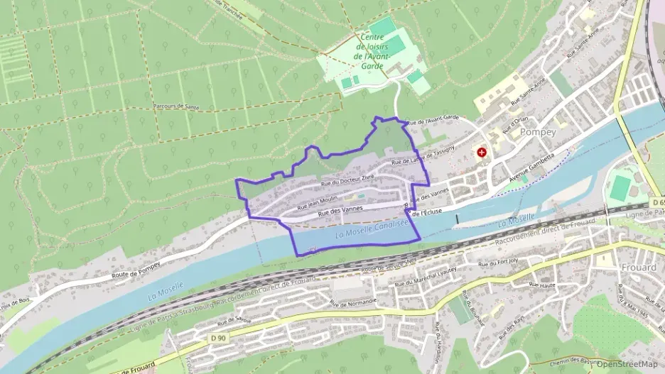 Maison 115 m² cinq pièces à vendre à Pompey Maison 115 m² cinq pièces à vendre à Pompey