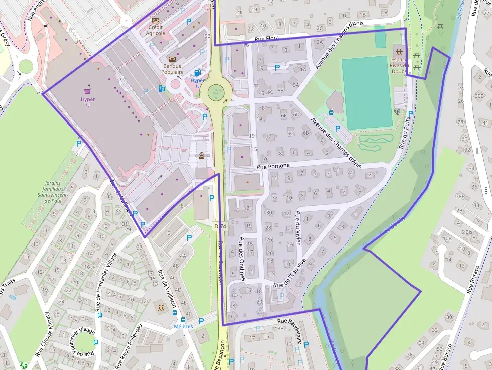 Maison 81 m² quatre pièces à vendre à Doubs