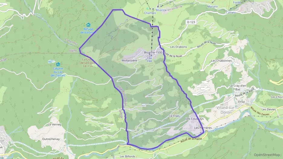 Maison 60 m² trois pièces à vendre à Villard-sur-Doron