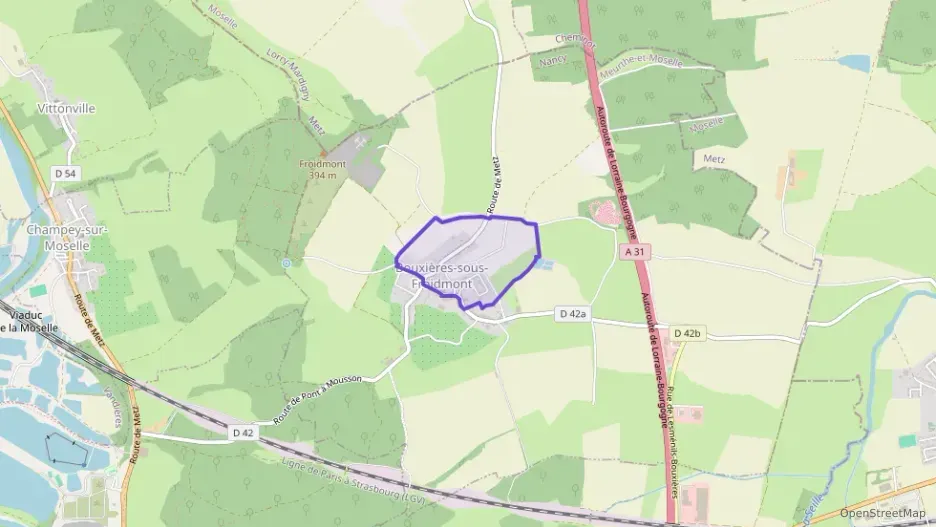 Maison 133 m² six pièces à vendre à Bouxières-sous-Froidmont Maison 133 m² six pièces à vendre à Bouxières-sous-Froidmont