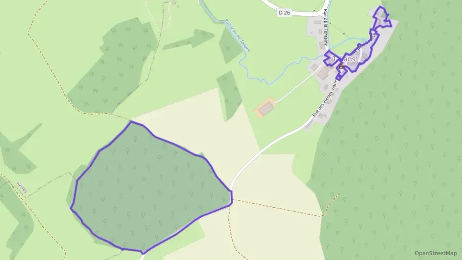 Maison 70 m² trois pièces à vendre à Tallans Maison 70 m² trois pièces à vendre à Tallans