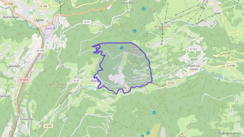 Maison 70 m² quatre pièces à vendre à Queige Maison 70 m² quatre pièces à vendre à Queige