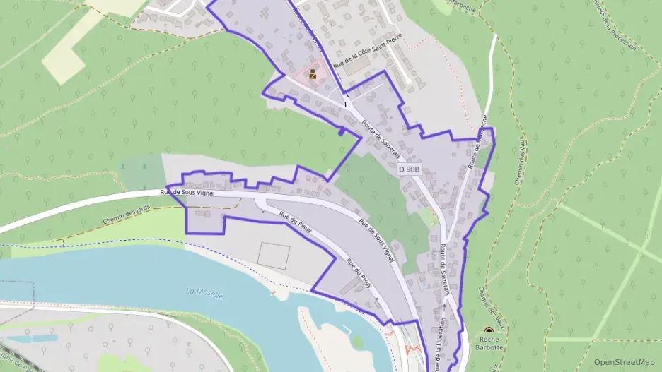 Maison 89 m² quatre pièces à vendre à Liverdun